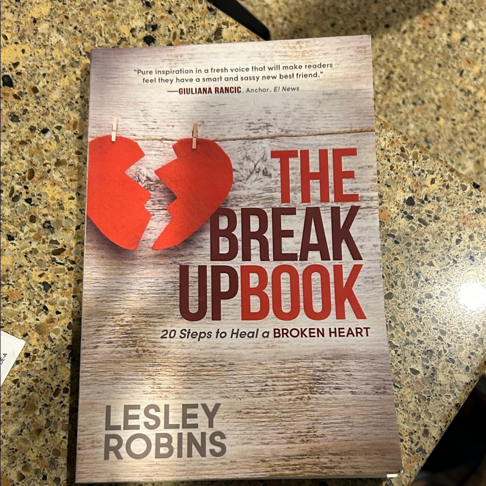 The Breakup Book by Lesley Robins